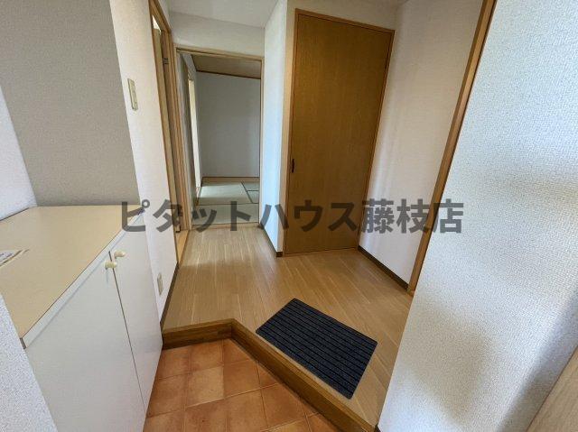 島田市細島アパート 玄関