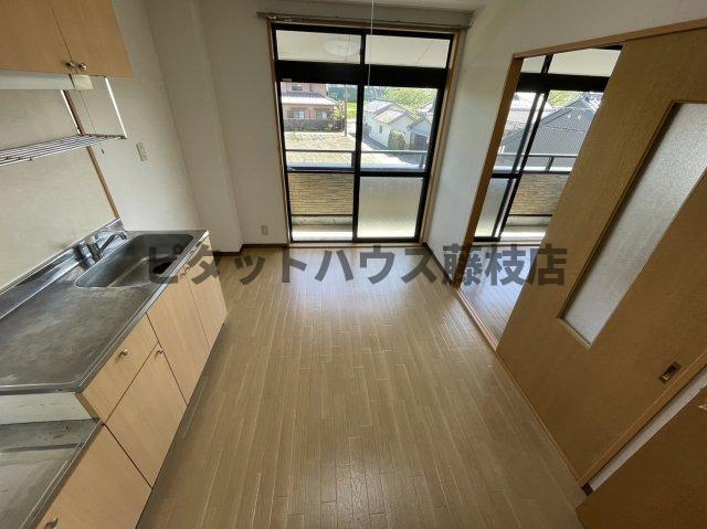 島田市細島アパート リビング