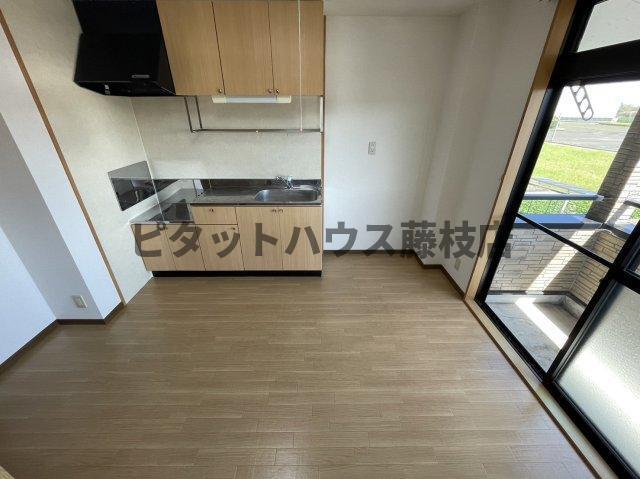 島田市細島アパート リビング