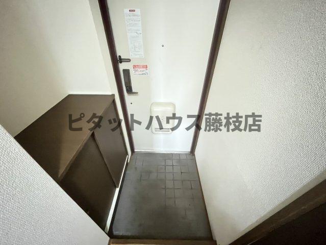 島田市旭マンション 玄関