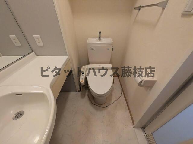 島田市道悦アパート トイレ