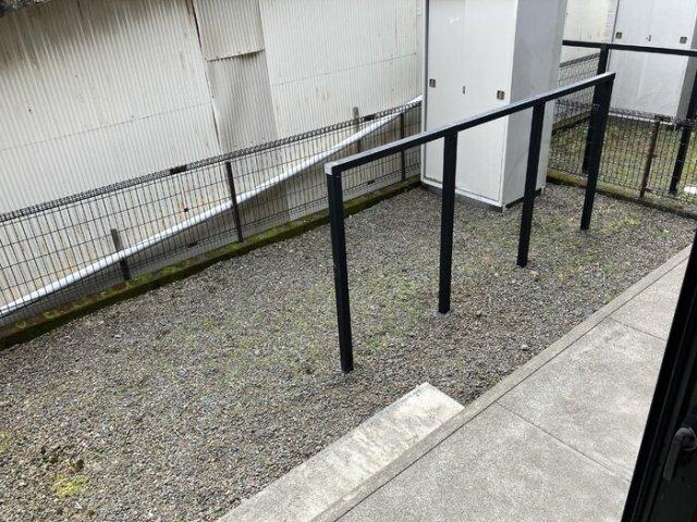 島田市御仮屋町アパート 庭