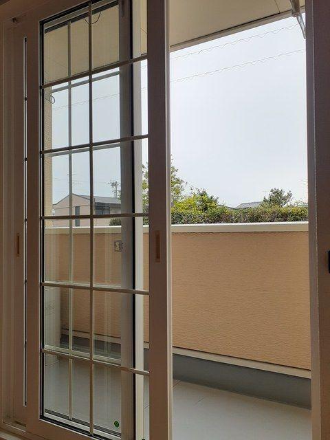 島田市旭アパート バルコニー