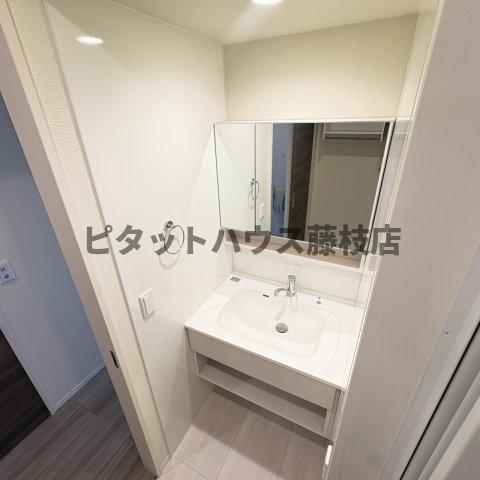島田市中河アパート 洗面
