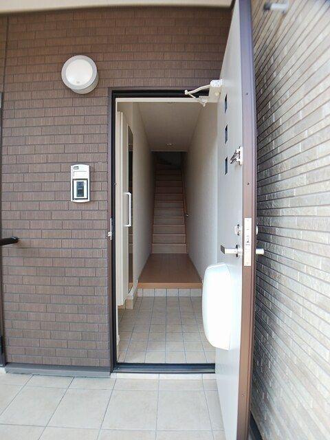 島田市若松町アパート 玄関