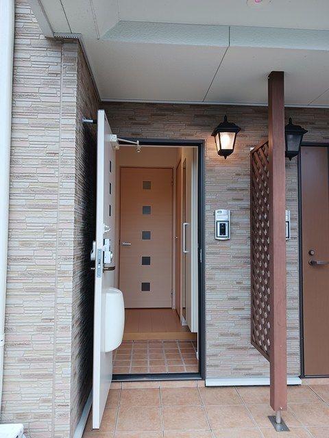 島田市金谷天王町アパート 玄関