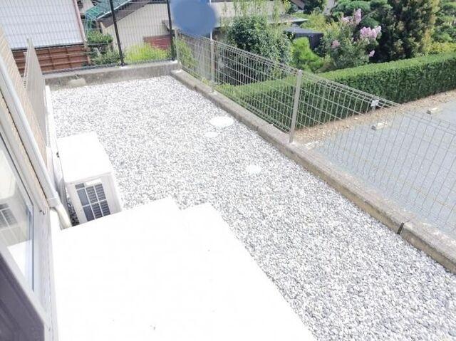 磐田市安久路アパート 庭