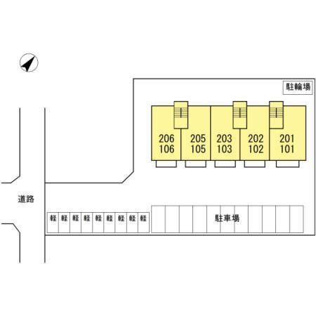 藤枝市時ケ谷アパート 部屋画像