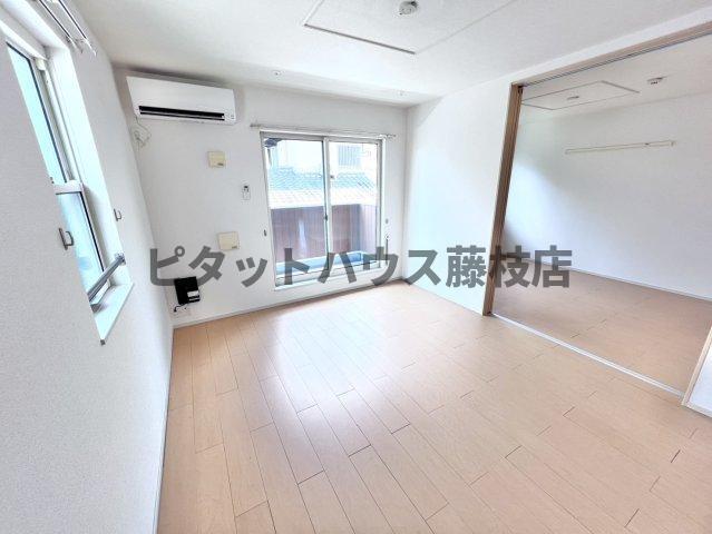 焼津市五ケ堀之内アパート バルコニー