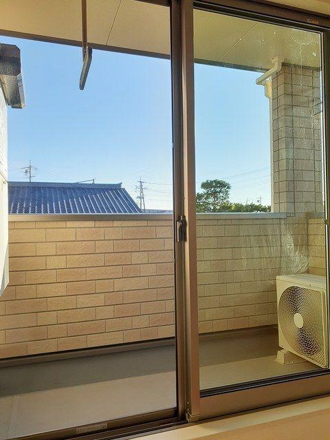 焼津市柳新屋アパート バルコニー