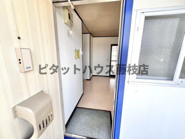 藤枝市高洲アパート 玄関