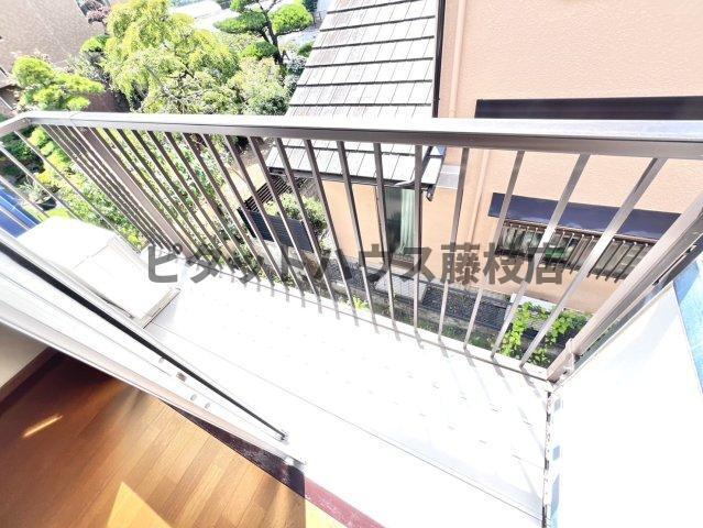 藤枝市高洲アパート バルコニー