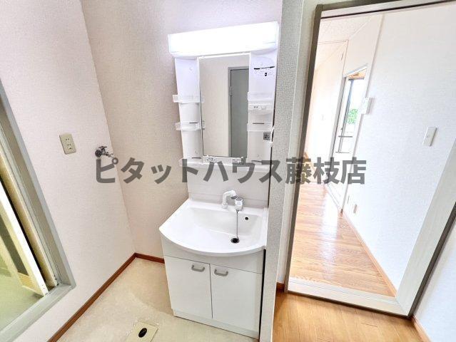 焼津市一色アパート 洗面