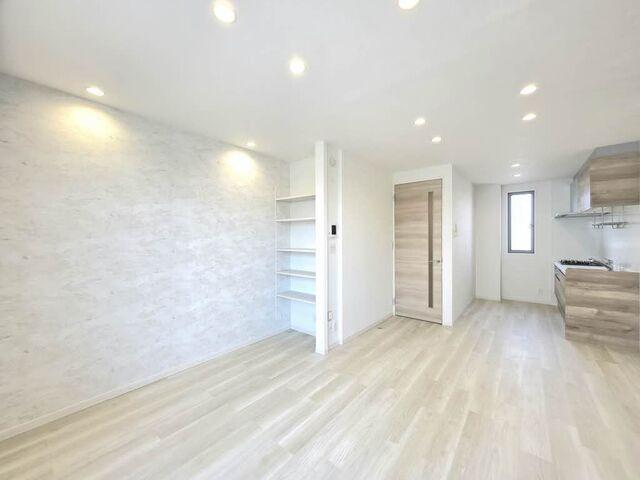 袋井市上山梨アパート リビング