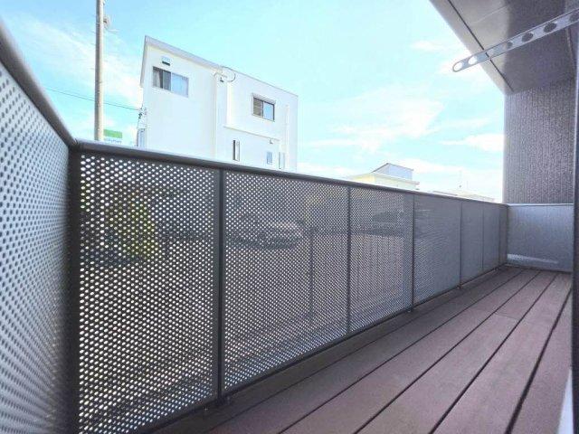 袋井市上山梨アパート バルコニー