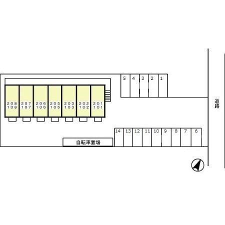 菊川市下平川アパート 部屋画像