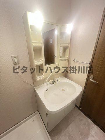 掛川市家代の里マンション 洗面