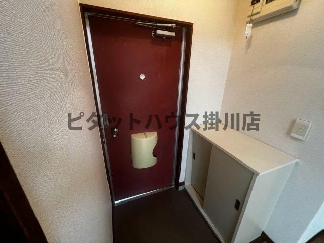 袋井市浅名アパート 玄関