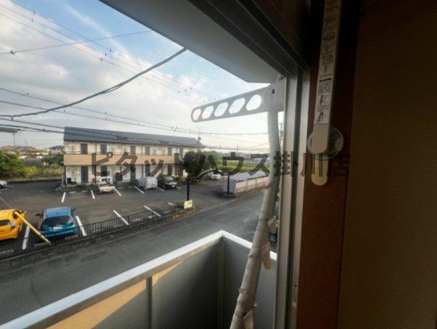 袋井市浅名アパート バルコニー