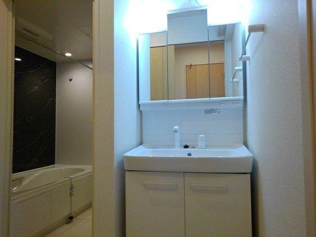 掛川市下垂木アパート 洗面