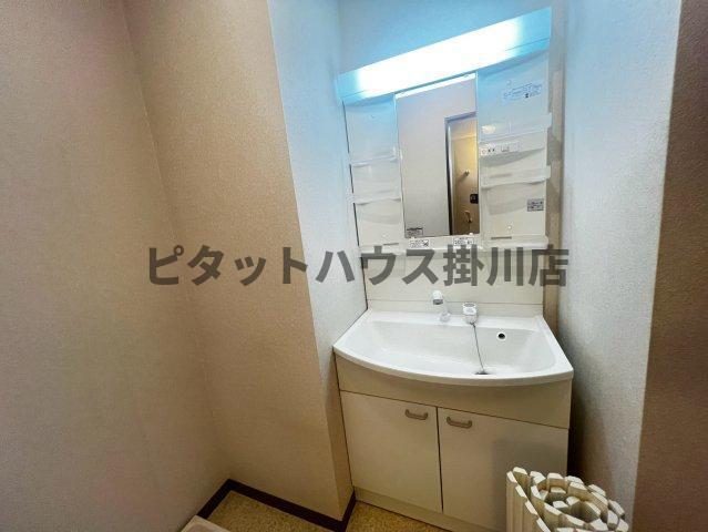 袋井市浅羽マンション 洗面