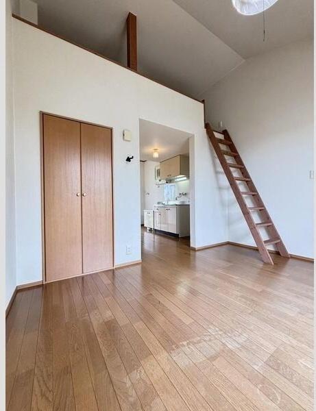 菊川市嶺田アパート リビング