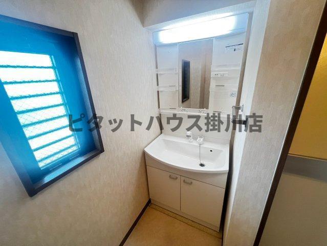 袋井市浅羽マンション 洗面