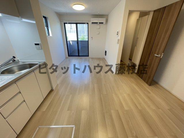 島田市細島アパート リビング