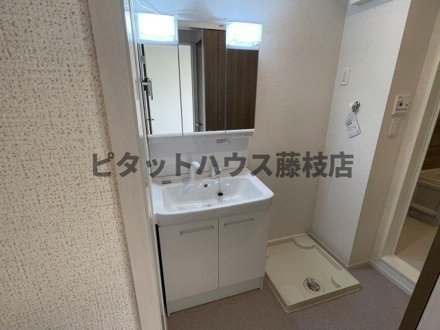 島田市細島アパート 洗面