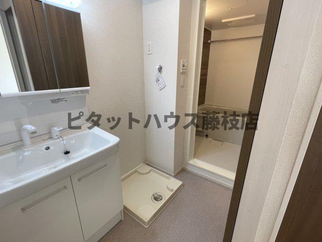 島田市細島アパート 洗面