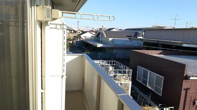 焼津市小柳津アパート バルコニー