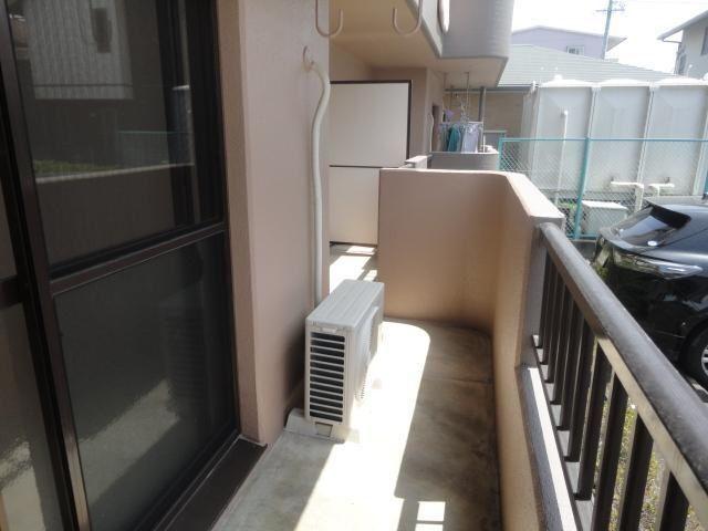 藤枝市高柳マンション バルコニー