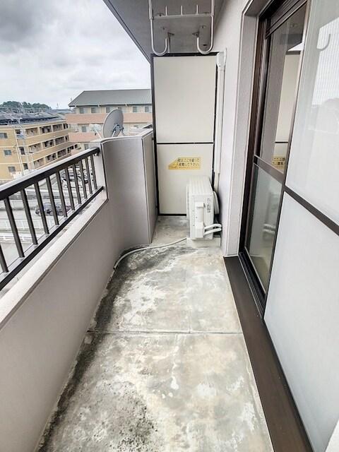 掛川市中央アパート バルコニー