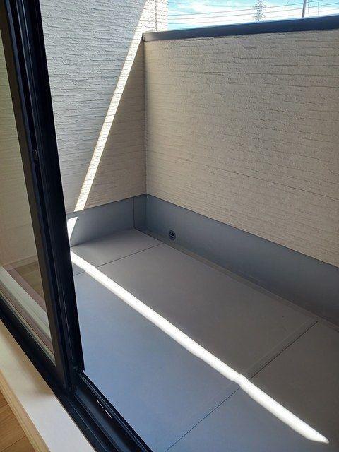 袋井市山科アパート バルコニー