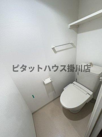 袋井市愛野南アパート トイレ