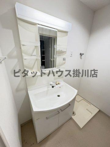 袋井市愛野南アパート 洗面