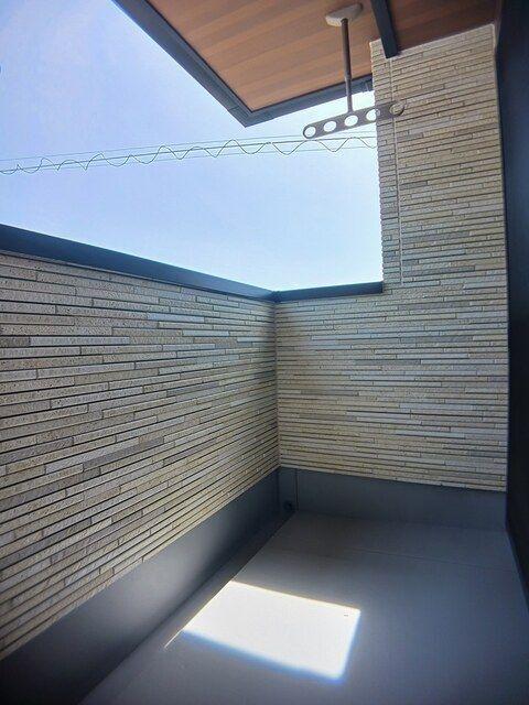 掛川市高御所アパート バルコニー
