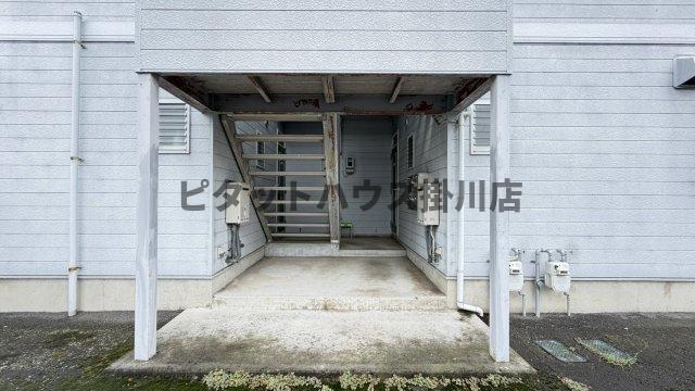 掛川市緑ケ丘アパート 駐車場