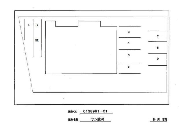 御前崎市池新田アパート 駐車場