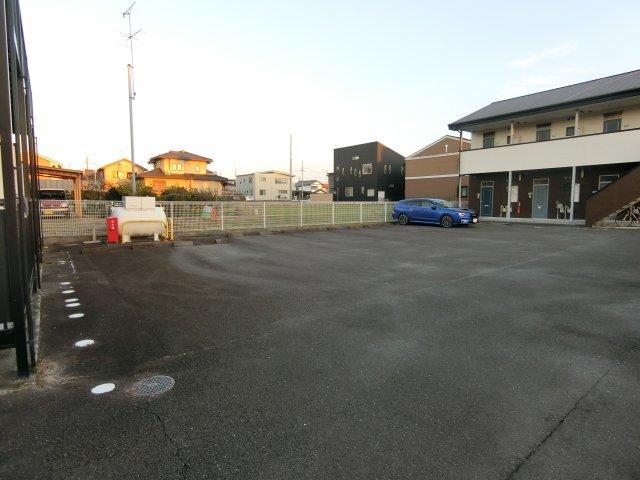 掛川市大池アパート 駐車場