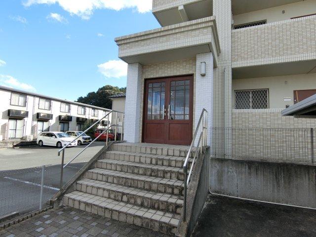 袋井市愛野南マンション エントランス