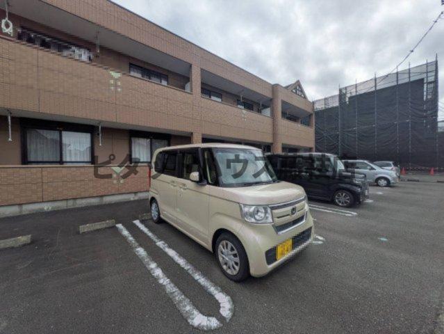 藤枝市田沼アパート 駐車場