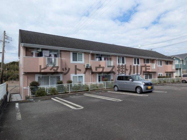 御前崎市白羽アパート 駐車場