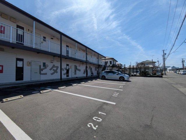 菊川市下平川アパート 駐車場