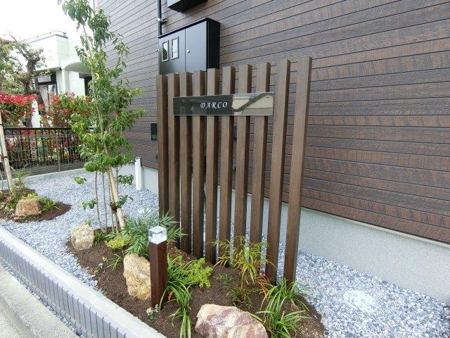 掛川市上張アパート エントランス