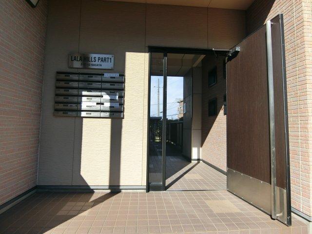 掛川市長谷アパート エントランス