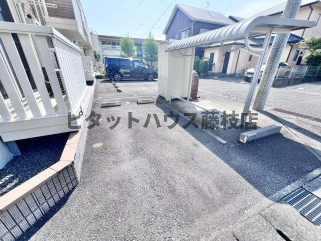 焼津市大村アパート 駐車場