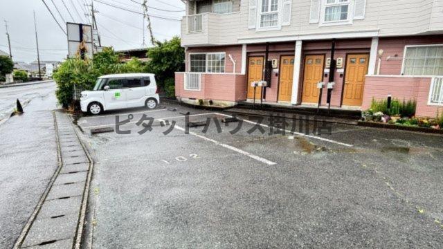 掛川市大池アパート 駐車場
