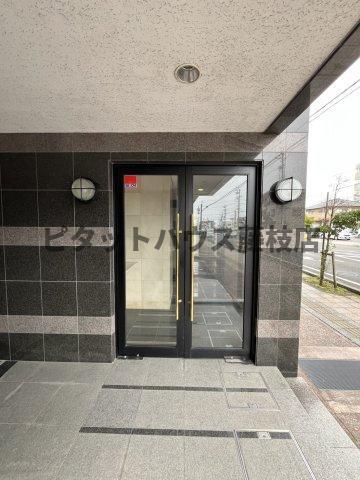 藤枝市駅前マンション エントランス