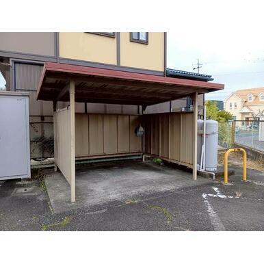 藤枝市高洲アパート エントランス